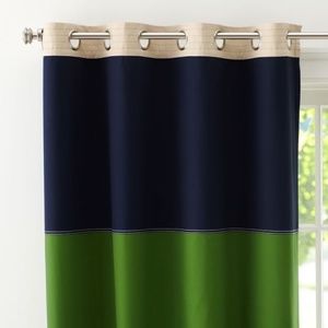 Pottery Barn Kids Rugby Stripe Blackout Curtains